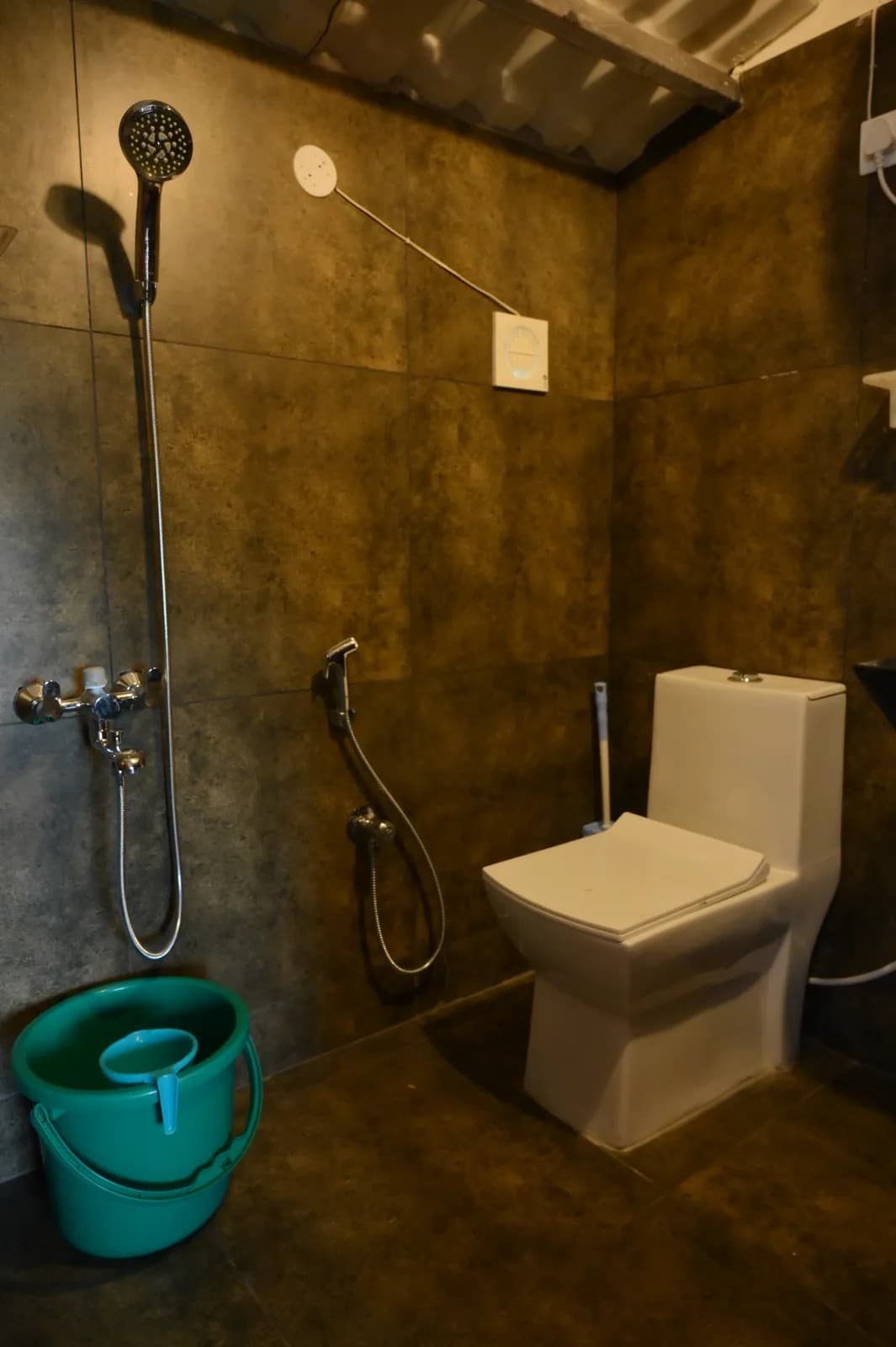 Modern bathroom with premium fixtures