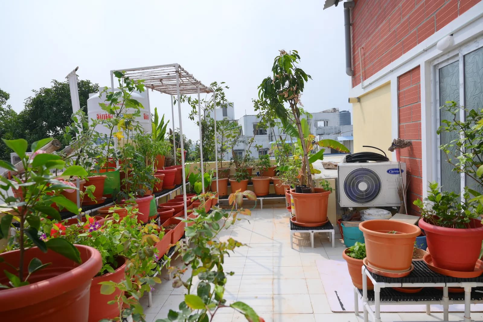 Walled private garden