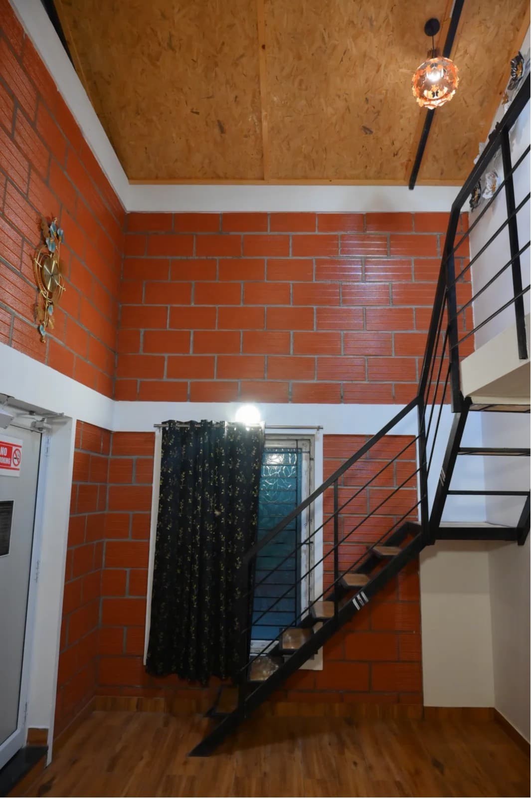 Architectural staircase at The Urban Loft