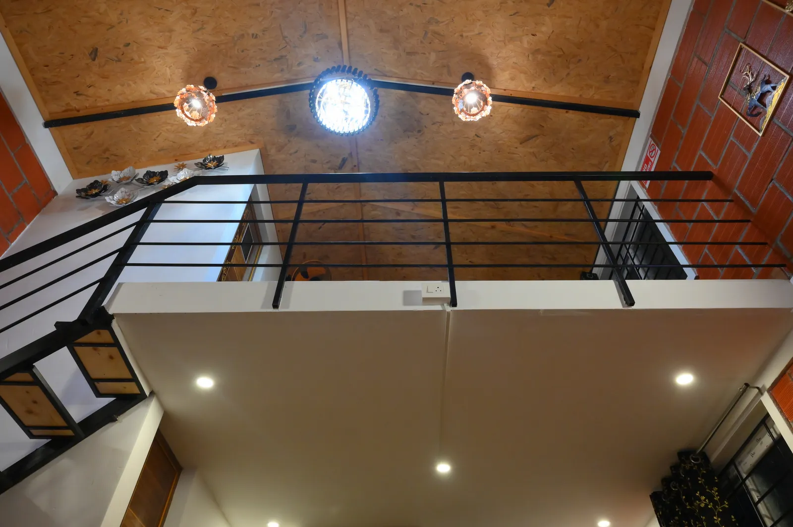 Top view of the property